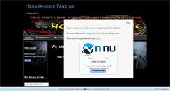 Desktop Screenshot of horrophobic.n.nu